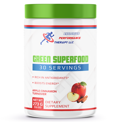 Green Superfood - Apple Cinnamon Turnover